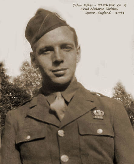 Pvt. Calvin Fisher - G Co. - 4 Combat Jumps